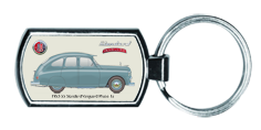 Standard Vanguard Phase 1a 1953-55 (blue) Keyring 4